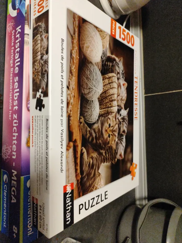 Puzzle Nathan 1500 piezas Gatitos