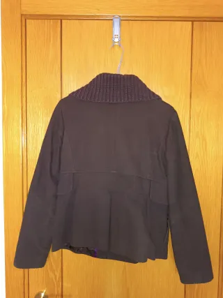 Abrigo Mango marrón talla M