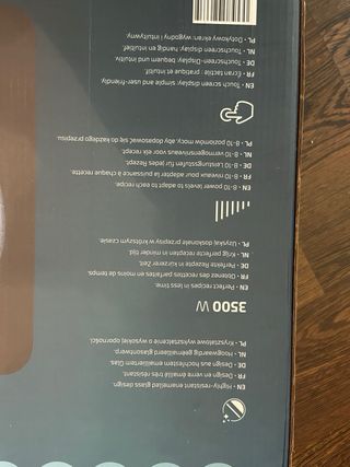 Placa vitrocerámica induccion portatil