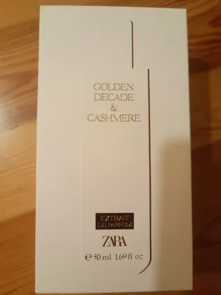 Extracto de perfume " GOLDEN DECADE & CASHMERE "