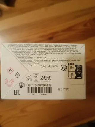 Extracto de perfume " GOLDEN DECADE & CASHMERE "