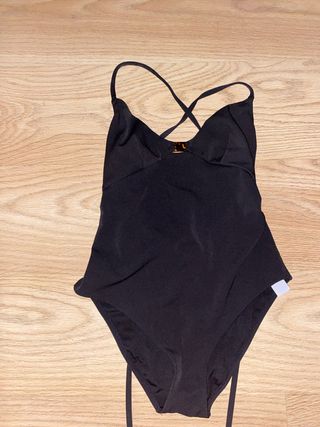 Bañador negro talla M
