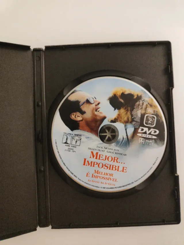DVD Mejor... Imposible Jack Nicholson