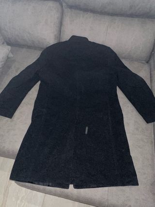 Abrigo largo Cortefiel negro