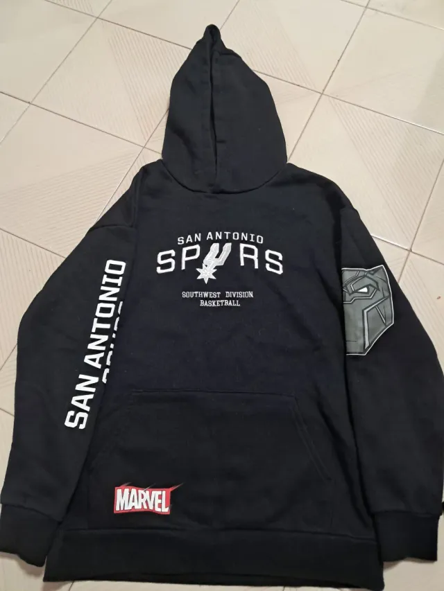 Felpa San Antonio Spurs Marvel Black Panther