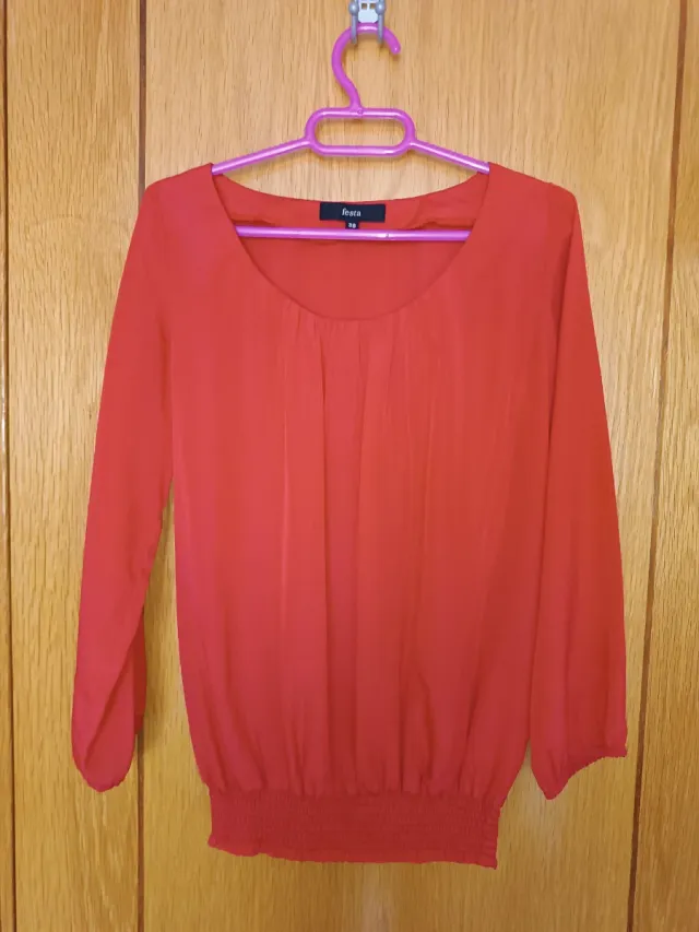Blusa Festa Roja Talla M/38