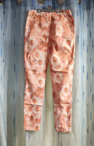 Calça Senhora Estampada Flores
