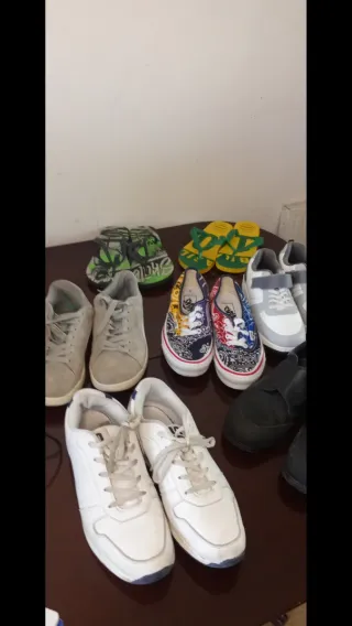 Playeros y chanclas varios