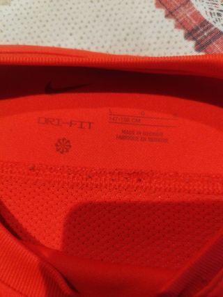 Camiseta Nike niño naranja talla L de niño 