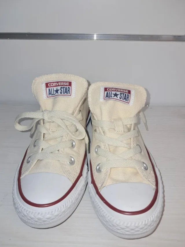 Converse All Star Beige/Bianche