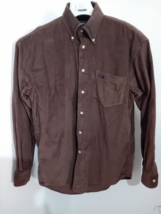 Camicia Invicta velluto marrone tg M/L