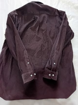 Camicia Invicta velluto marrone tg M/L