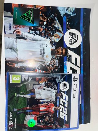 FC 26 PS5 Nuevo Sin Abrir, regalo pin del ea sport