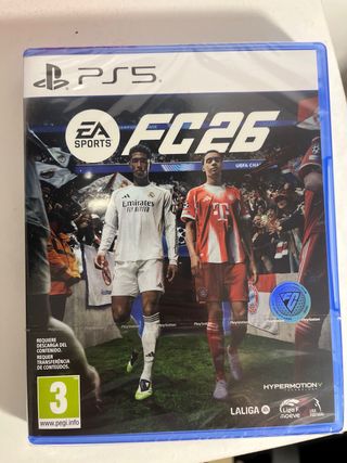 FC 26 PS5 Nuevo Sin Abrir, regalo pin del ea sport