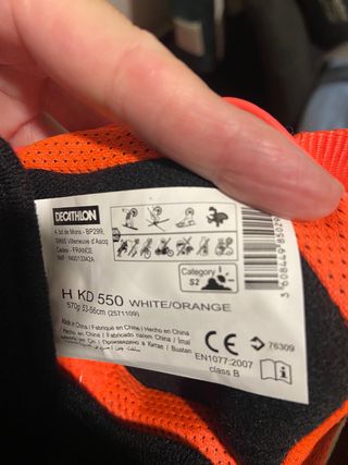 Casco de esquí con visor