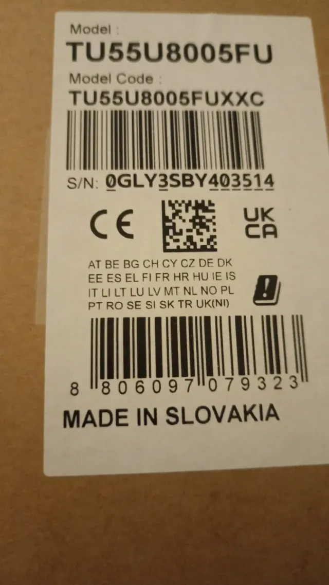 TV Samsung 55 4K UHD Crystal UHD