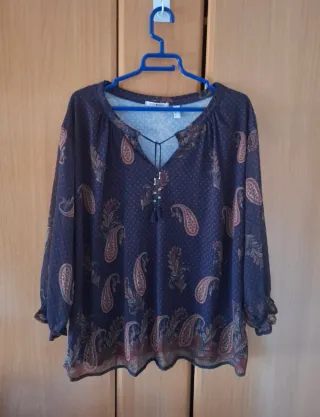 Blusa estampado paisley