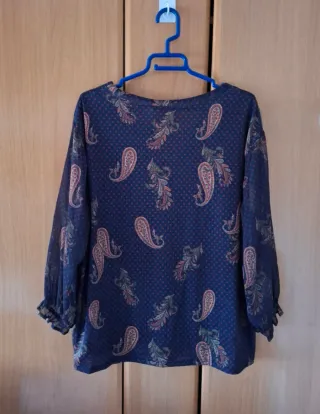 Blusa estampado paisley
