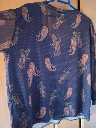 Blusa estampado paisley