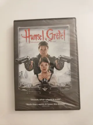 DVD Hansel y Gretel Cazadores de Brujas