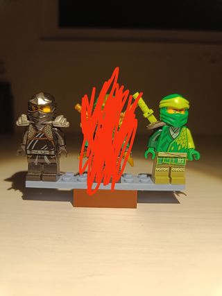 Lote minifigura Lego NINJAGO 