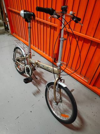 OCACION BICICLETA PLEGABLE DE ALÓMINIO 