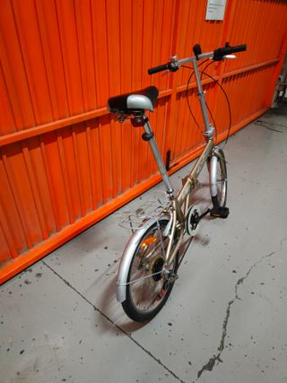 OCACION BICICLETA PLEGABLE DE ALÓMINIO 
