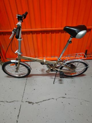 OCACION BICICLETA PLEGABLE DE ALÓMINIO 