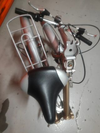 OCACION BICICLETA PLEGABLE DE ALÓMINIO 