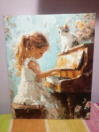 Cuadro Pintado por Números Óleo, 40X50