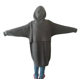 Maglione Benetton Grigio Taglia Unica