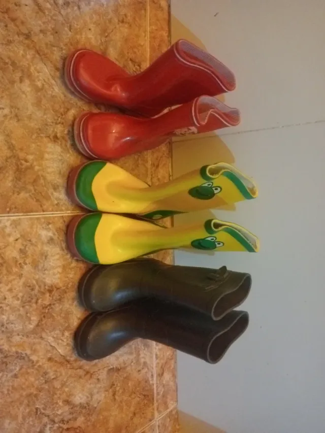 Botas de agua para niños