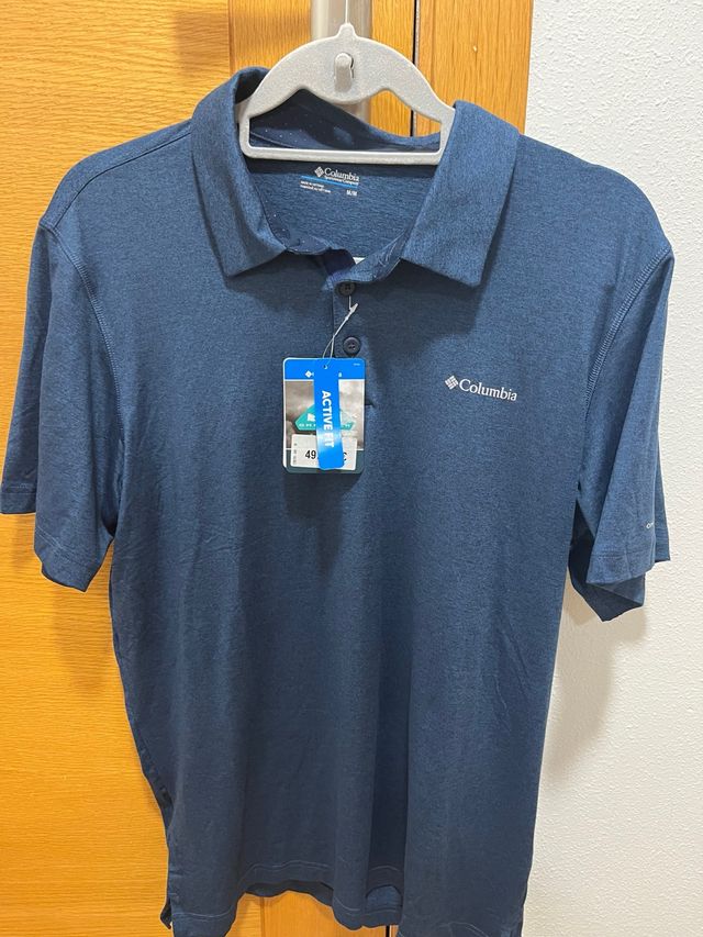 Polo Columbia Azul Talla M