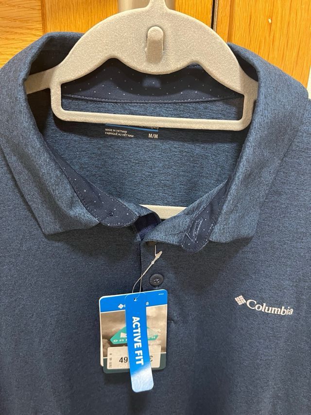 Polo Columbia Azul Talla M