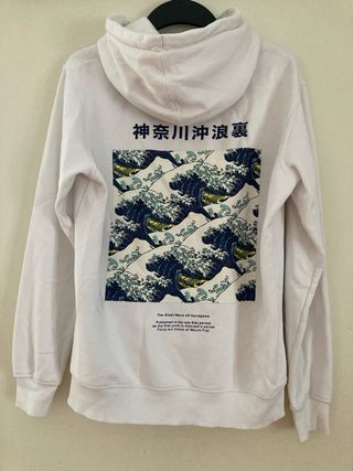 Sudadera Estampado Ola Kanagawa
