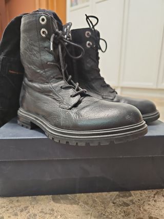 Botas cuero Massimo Dutti T.36