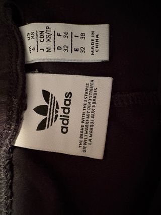 Pantalones Niño Adidas negros con rayas blancas