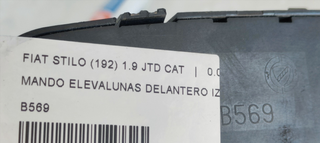 MANDO ELEVALUNAS DELANTERO IZQUIERDO FIAT STILO (