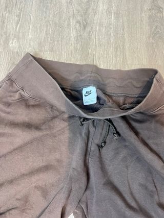 Nike Track Pants Logo Bordado Marrón/Gris