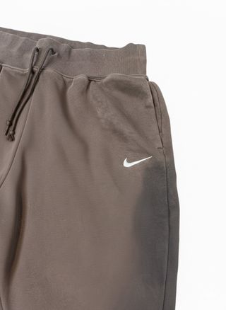 Nike Track Pants Logo Bordado Marrón/Gris
