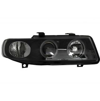 Faros delanteros Angel Eyes para Seat León 1M1 Bla