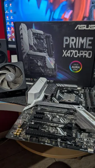 Combo Ryzen 7 3700X + Placa Base Asus X470-PRO