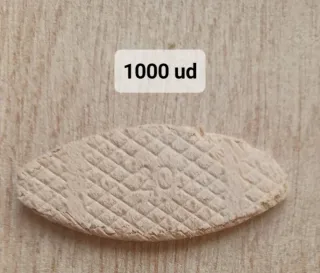 Galletas de madera 1000 ud