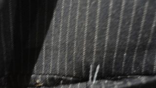 Americana H&M azul milrayas Talla 46
