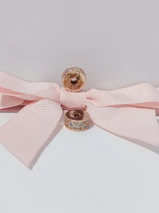 Pandora Charms Oro Rosa con Circonitas