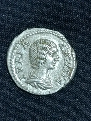 Moneda Romana Emperatriz Julia Domna