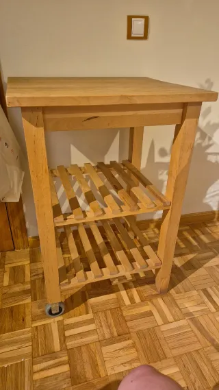 Mesa auxiliar cocina con ruedas