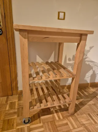 Mesa auxiliar cocina con ruedas