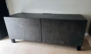 Mueble TV IKEA Bestå Negro