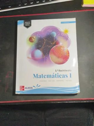 LIBROS 1 DE BACHILLERATO.